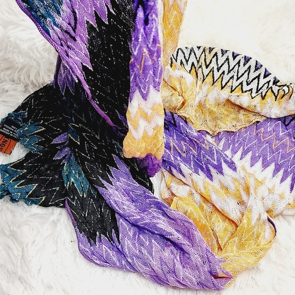 Missoni scarf multicolor. - Picture 4 of 8